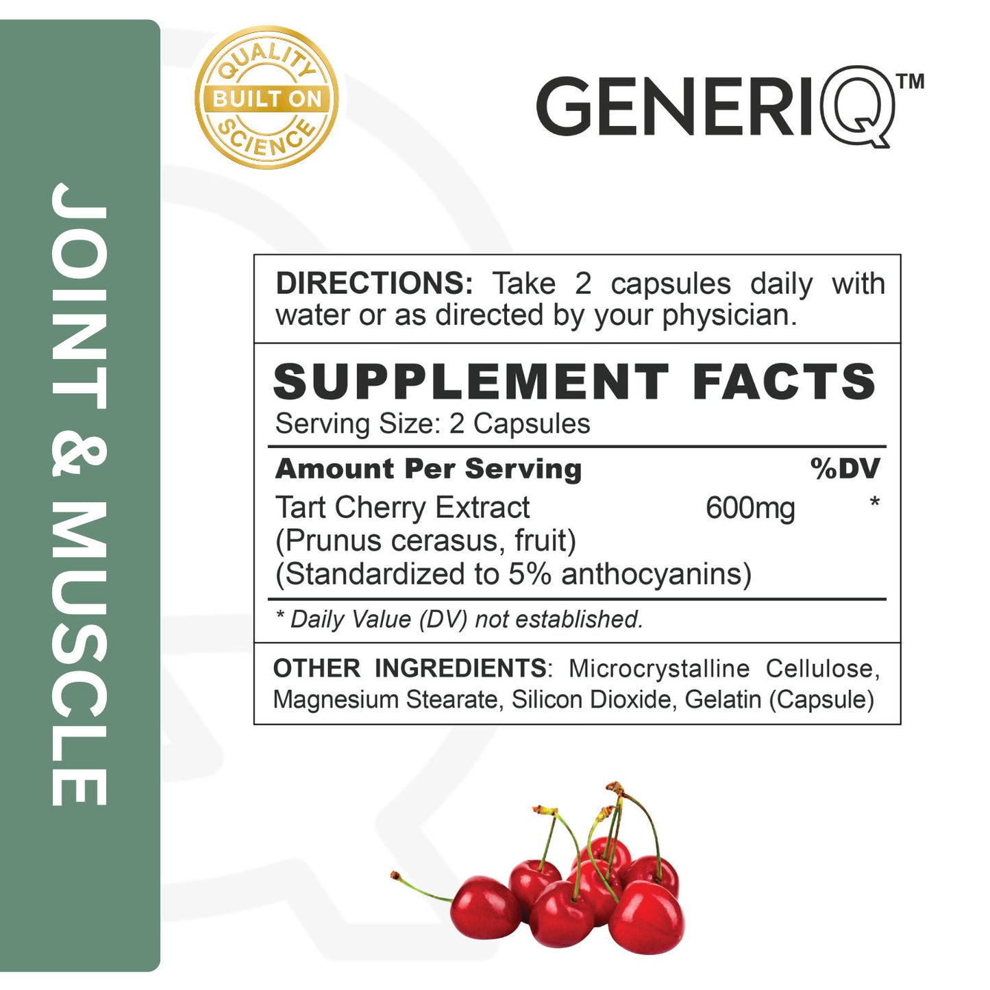 Tart Cherry (Standardized to Anthocyanins)