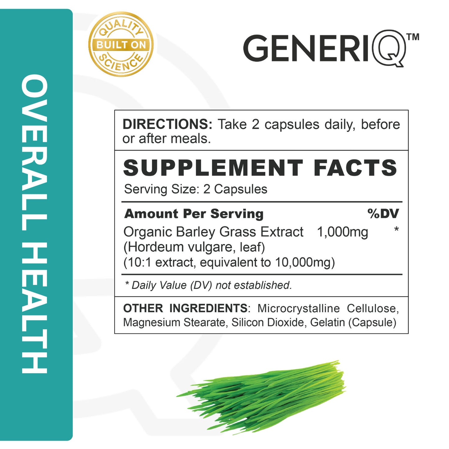 Barley Grass (Concentrated Extract)