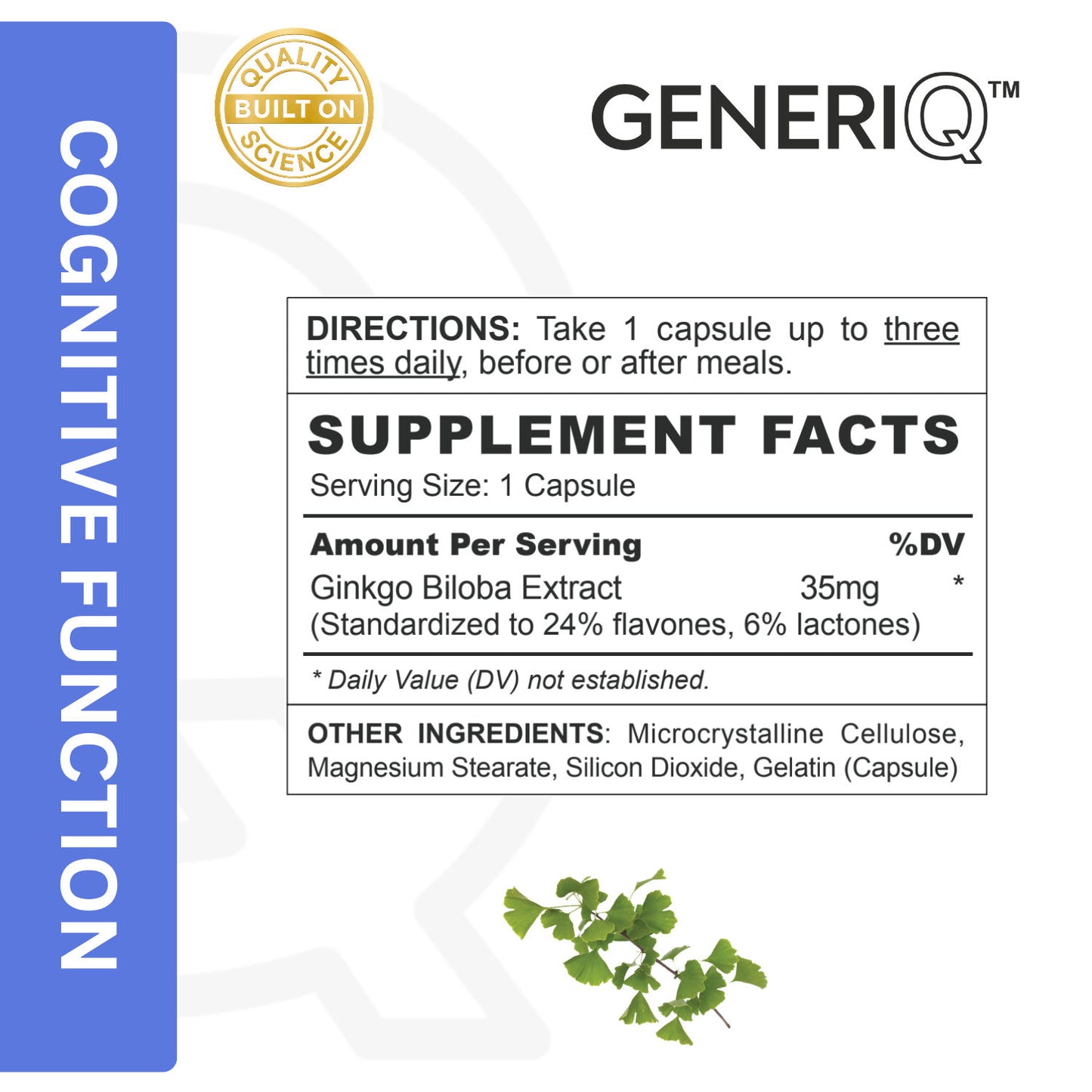 Ginkgo Biloba (Standardized Extract)