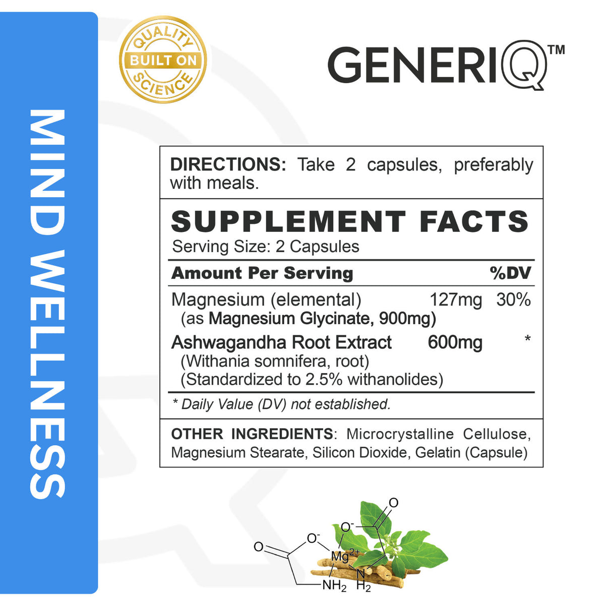Magnesium + Ashwagandha