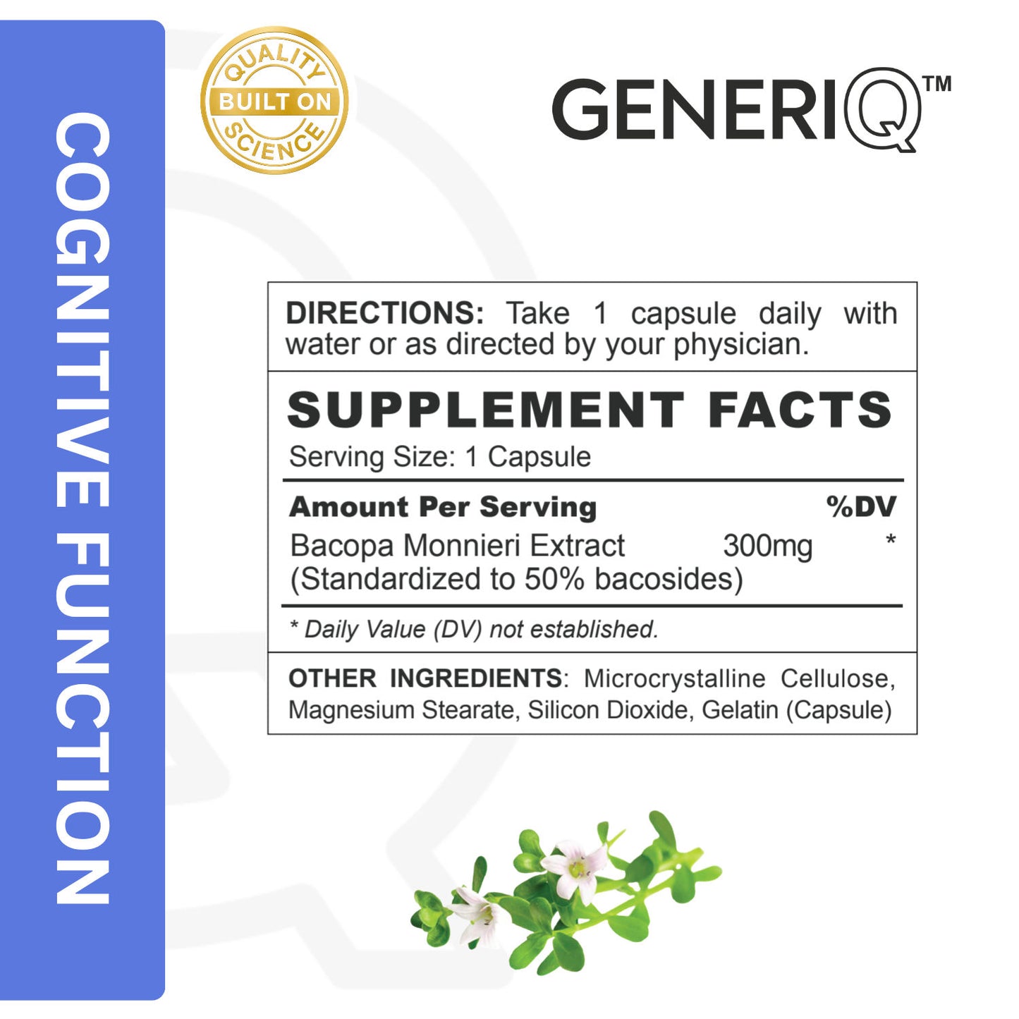 Bacopa Monnieri (Standardized Extract)