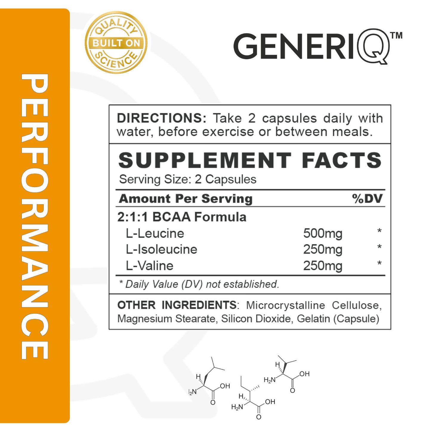 BCAA 2:1:1 Formula