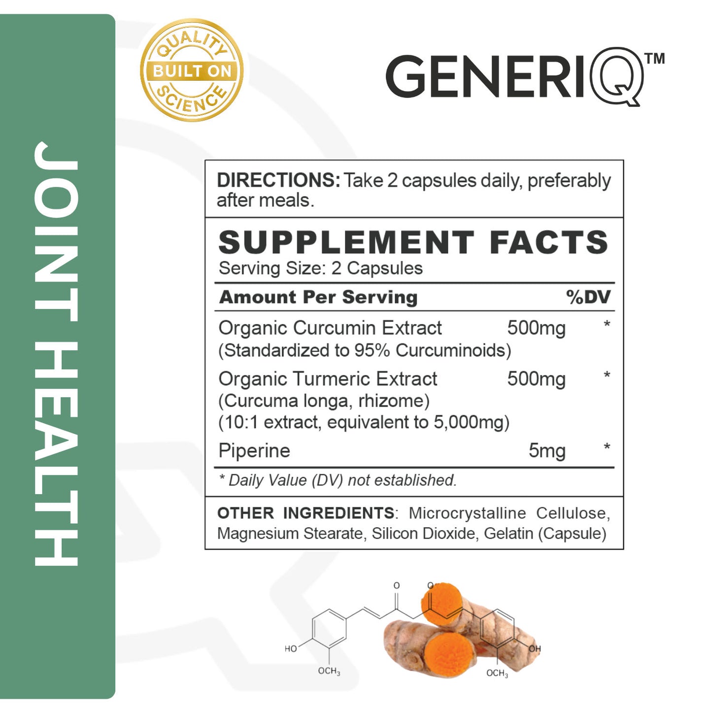Turmeric Curcumin (Standardized Extract)