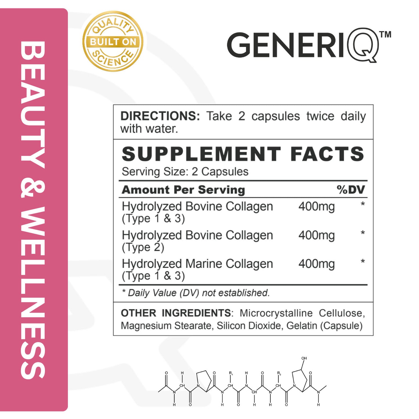 Hydrolyzed Triple Collagen (Type 1, 2 & 3)