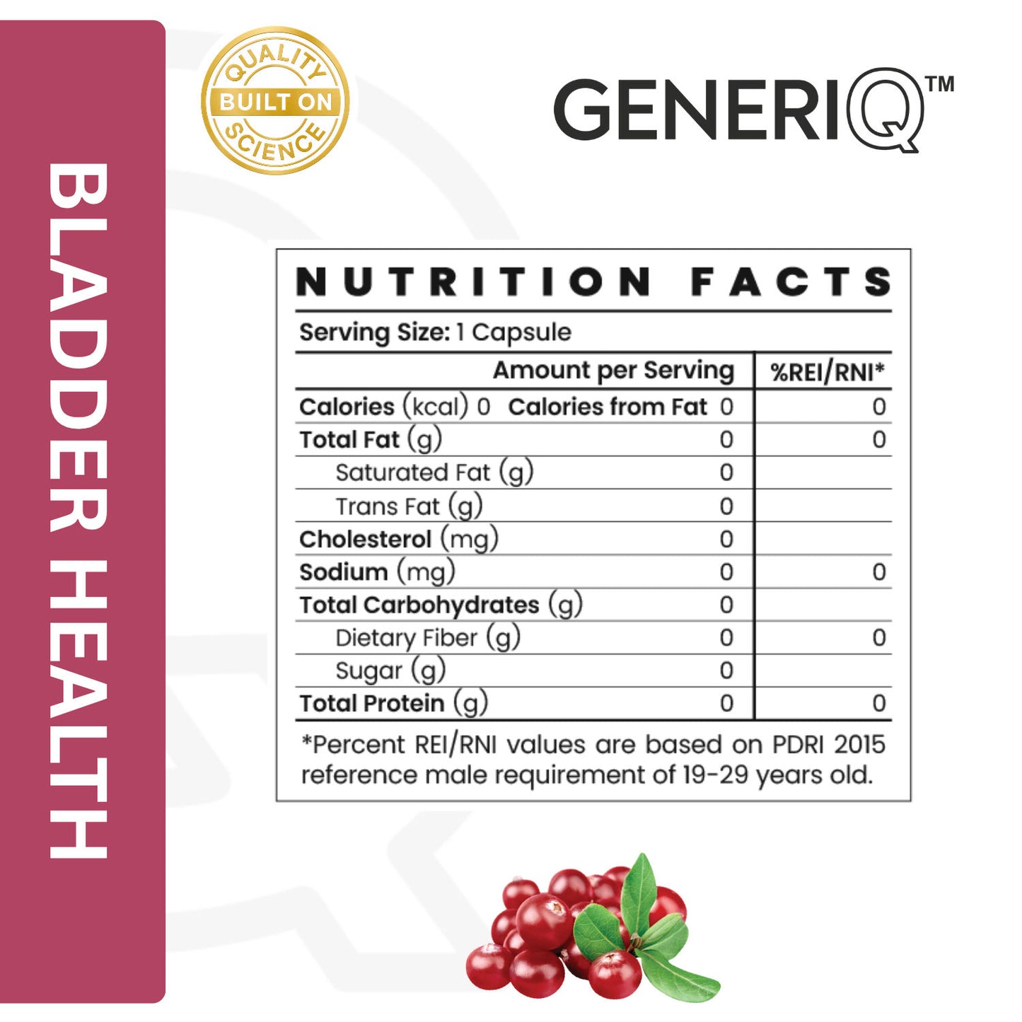 Cranberry Extract (Standardized to Proanthocyanidins)