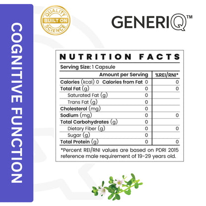 Bacopa Monnieri, Standardized Extract