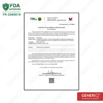 Odorless Garlic (Standardized Extract)