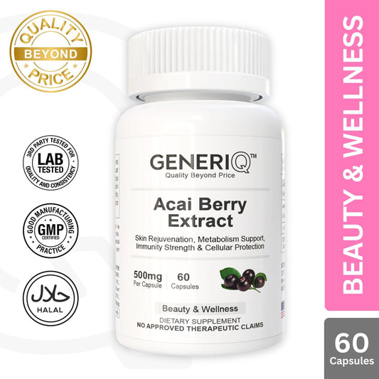 GENERIQ™ Acai Berry Extract, 500mg