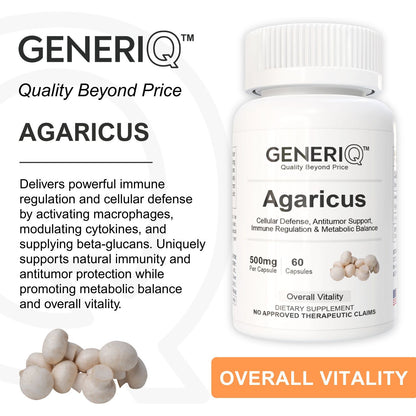 GENERIQ™ Agaricus, 500mg