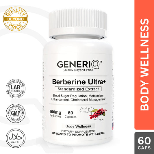 Berberine Ultra+, 500mg