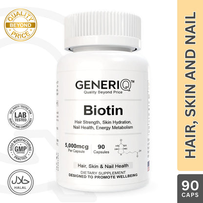 Biotin, 5000mcg