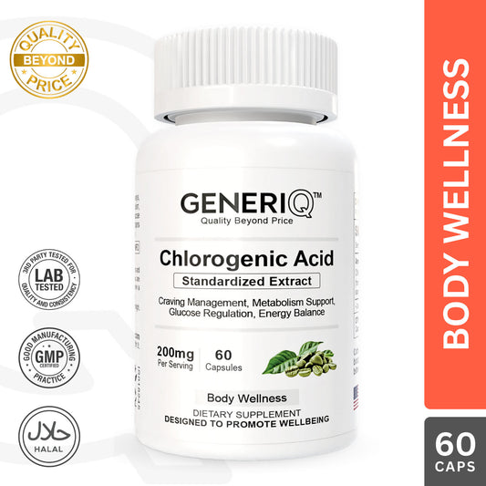 Chlorogenic Acid (Standardized Extract), 200mg