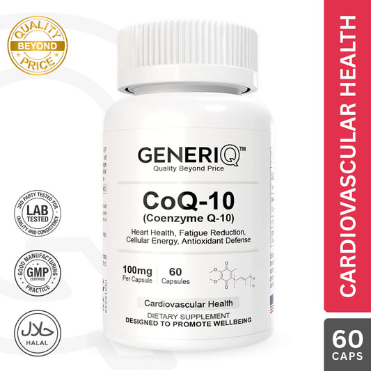 CoQ-10 (Coenzyme Q-10), 100mg