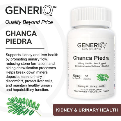 GENERIQ™ Chanca Piedra, 500mg