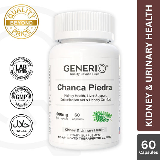 GENERIQ™ Chanca Piedra, 500mg