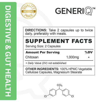 GENERIQ™ Chitosan, 1000mg