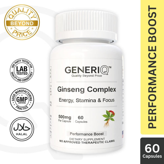 GENERIQ™ Ginseng Complex, 502mg