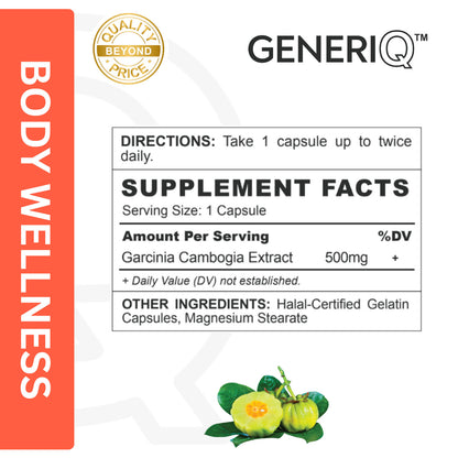 Garcinia Cambogia Extract, 500mg