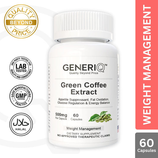GENERIQ™ Green Coffee Extract, 500mg