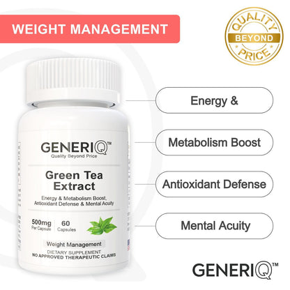 GENERIQ™ Green Tea Extract, 500mg