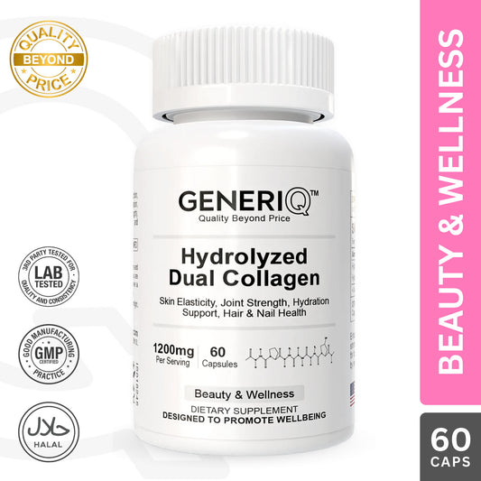 Hydrolyzed Dual Collagen, 1200mg