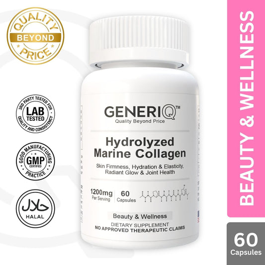 GENERIQ™ Hydrolyzed Marine Collagen, 1200mg
