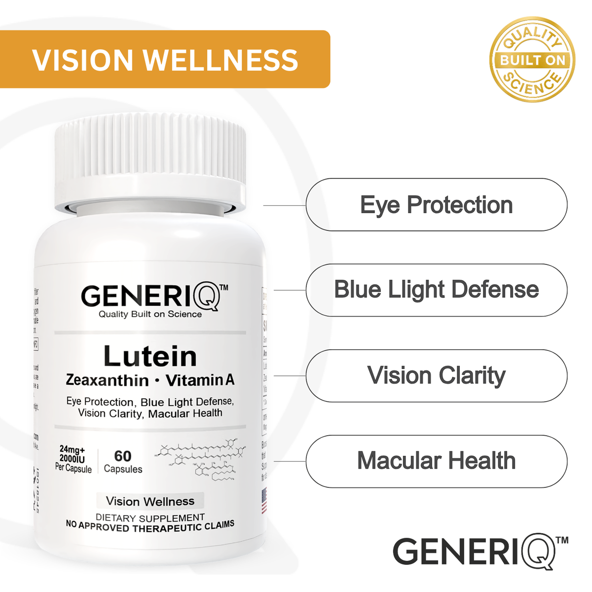 Lutein + Zeaxanthin + Vitamin A