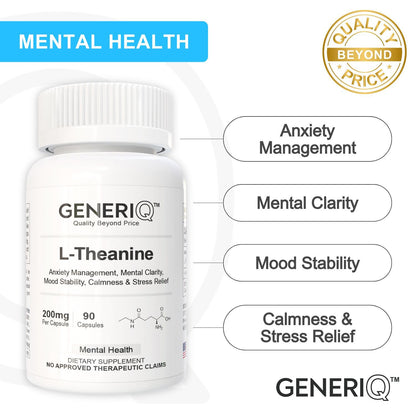 GENERIQ™ L-Theanine, 200mg