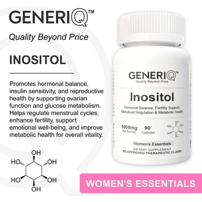 GENERIQ™ Inositol, 1000mg