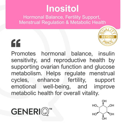 GENERIQ™ Inositol, 1000mg