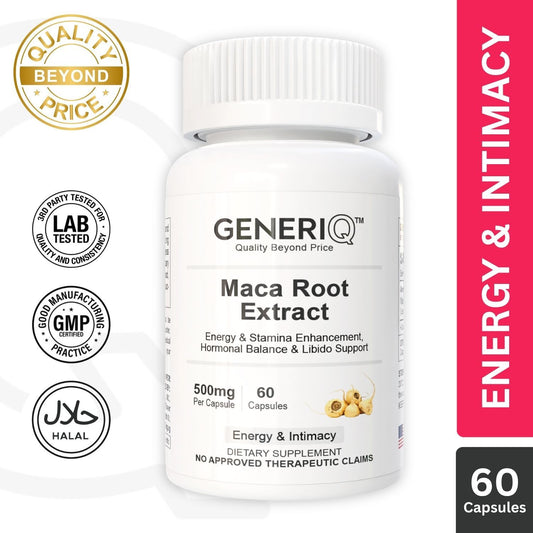 GENERIQ™ Maca Root Extract, 500mg