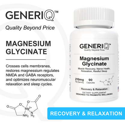 Magnesium Glycinate, 210mg