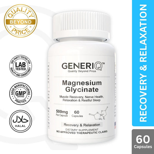 GENERIQ™ Magnesium Glycinate, 1500mg