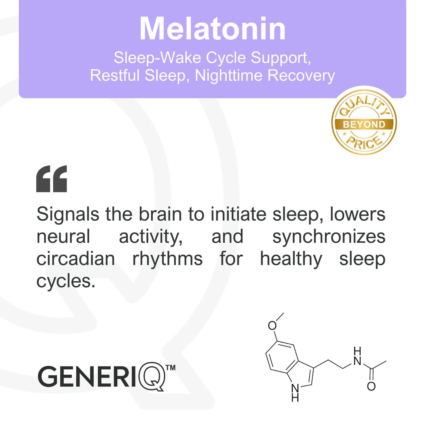 Melatonin, 3mg