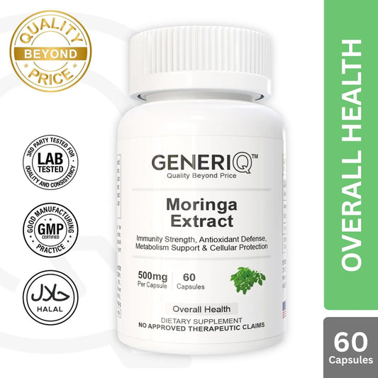 GENERIQ™ Moringa Extract, 500mg