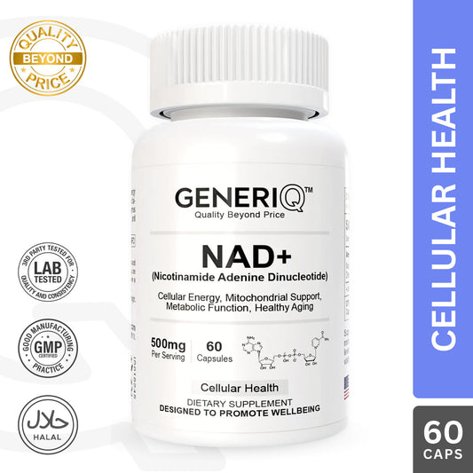 NAD+ (Nicotinamide Adenine Dinucleotide), 500mg