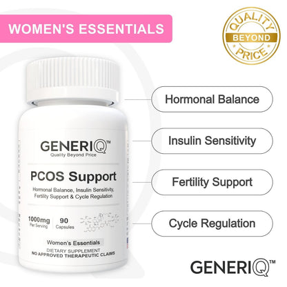 GENERIQ™ PCOS Support, 1000mg