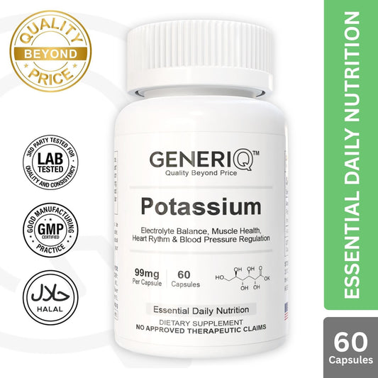 GENERIQ™ Potassium, 99mg