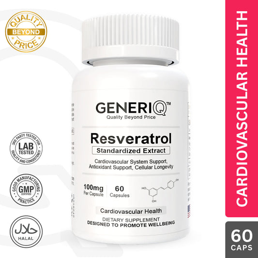 Resveratrol (Standardized Extract), 100mg