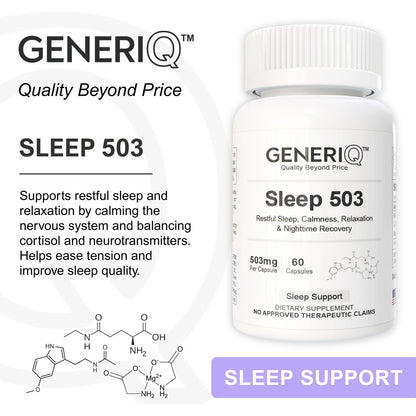 GENERIQ™ Sleep, 503mg
