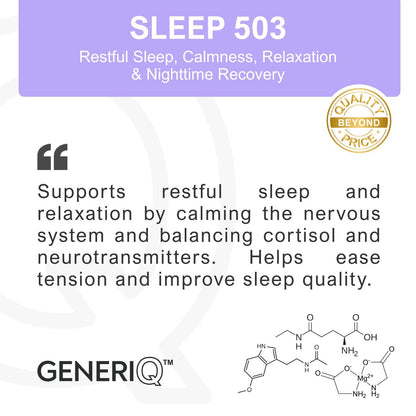 GENERIQ™ Sleep, 503mg