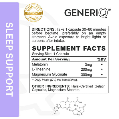GENERIQ™ Sleep, 503mg