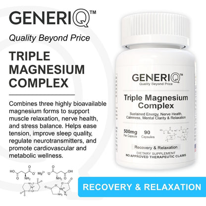 GENERIQ™ Triple Magnesium Complex, 1800mg
