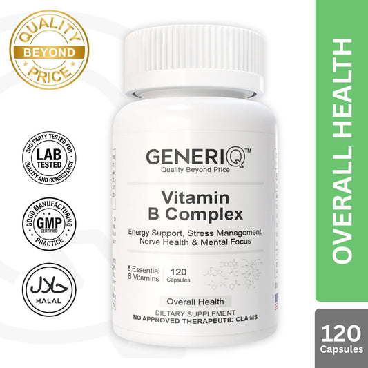 GENERIQ™ Vitamin B Complex, 200mg